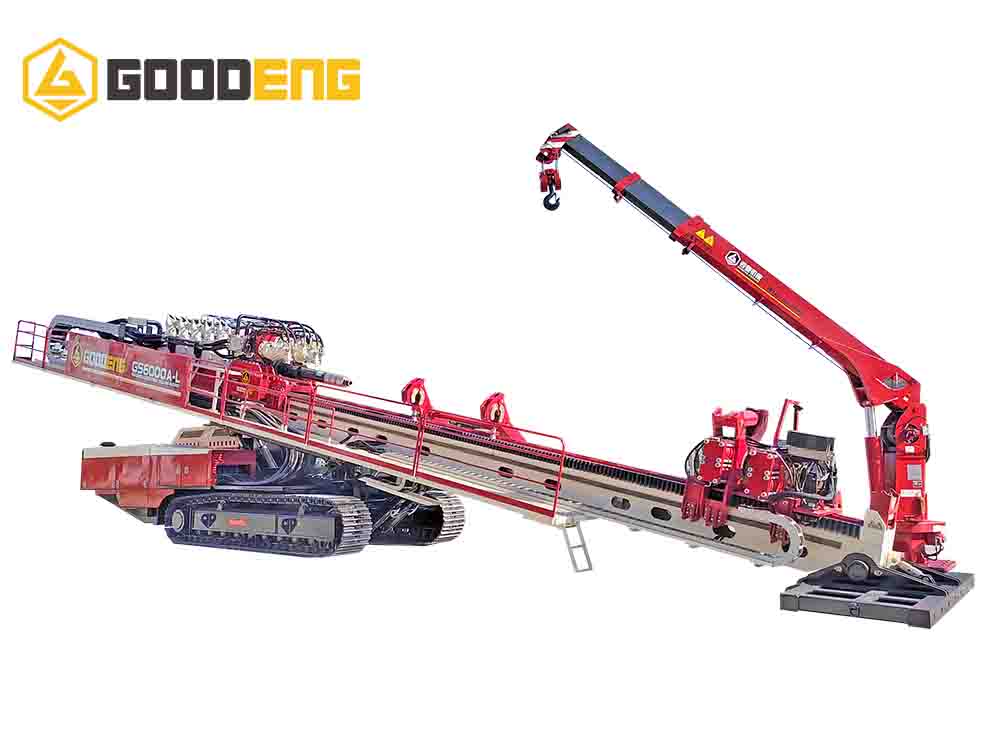 Goodeng Machine GOODENG GS6000-LS Trenchless HDD Drill/Crawler Machine - GOODENG Europe